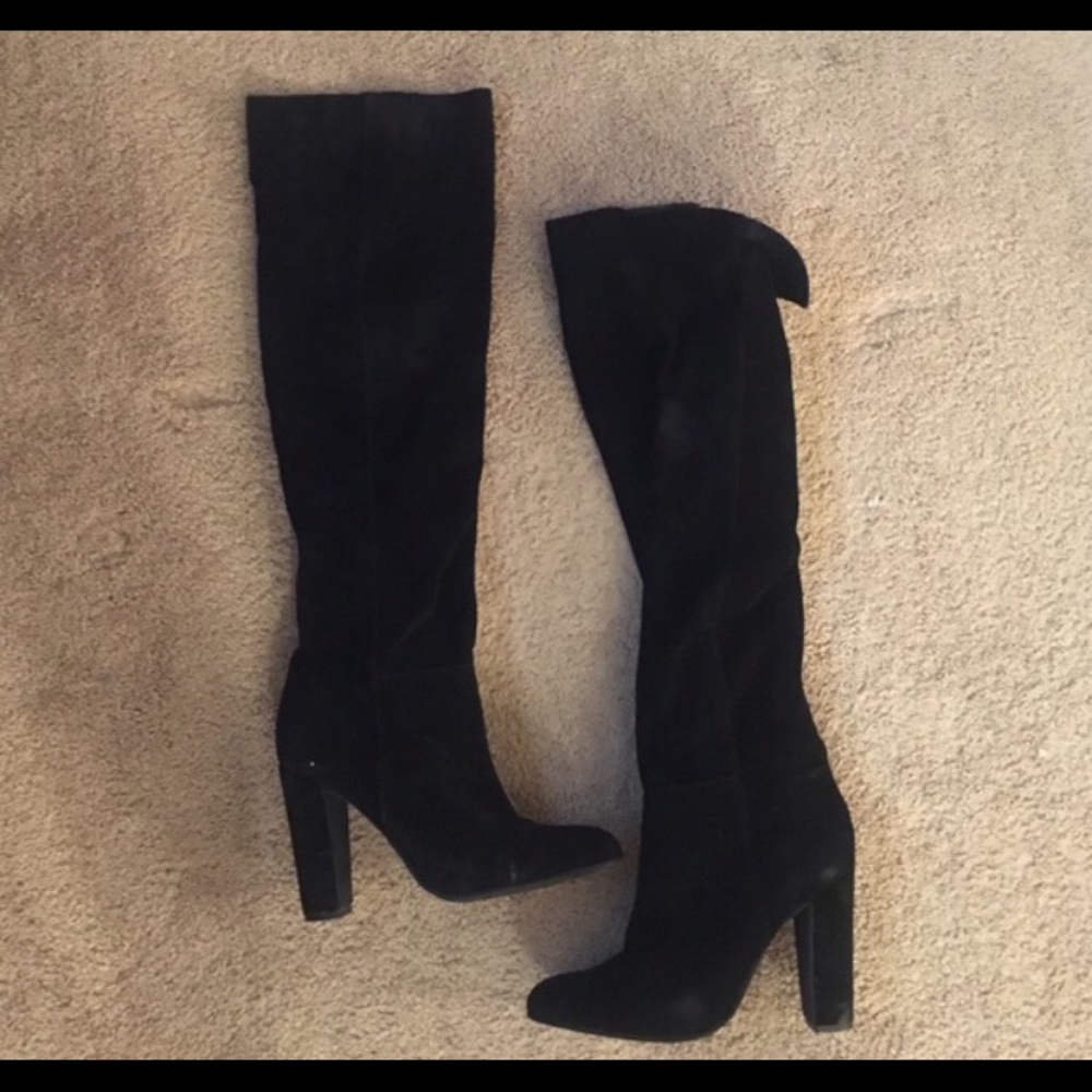 Steve Madden high black boots